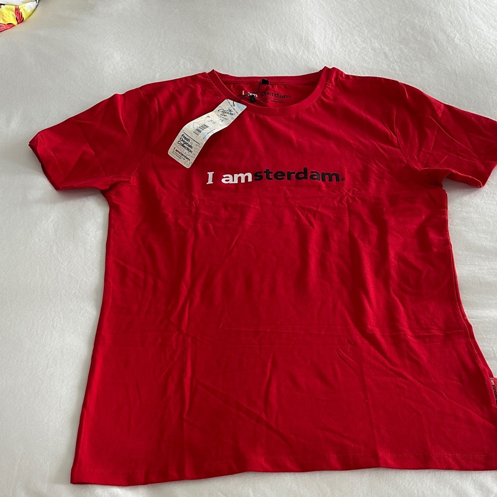 Red Amsterdam Mens T-Shirt